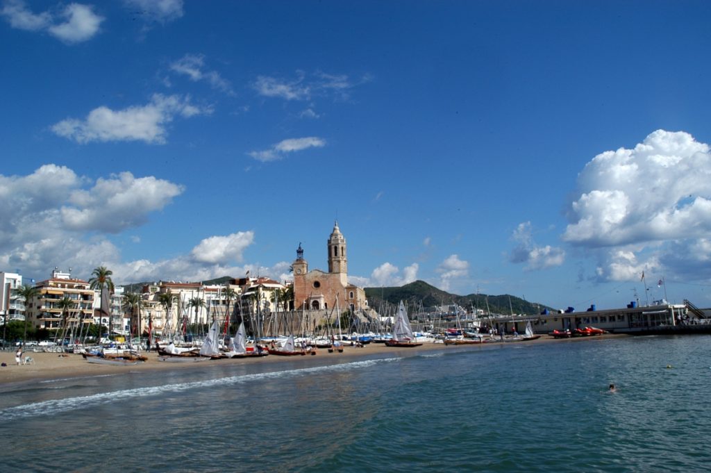 Playa La Fragata, Sitges