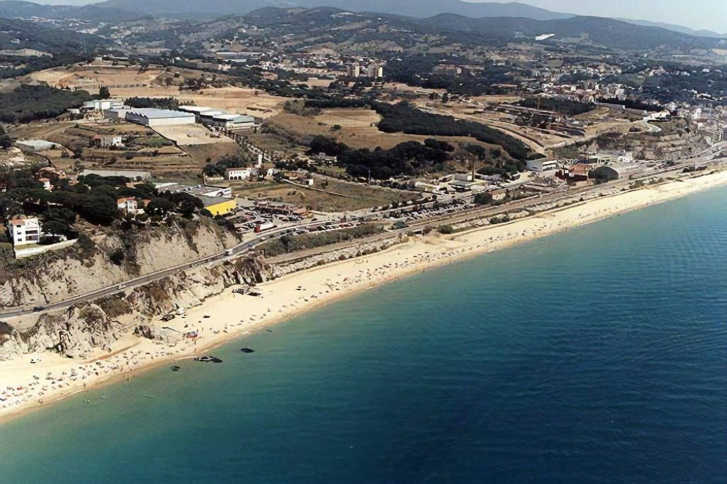 Playa La Picordia, Arenys de Mar