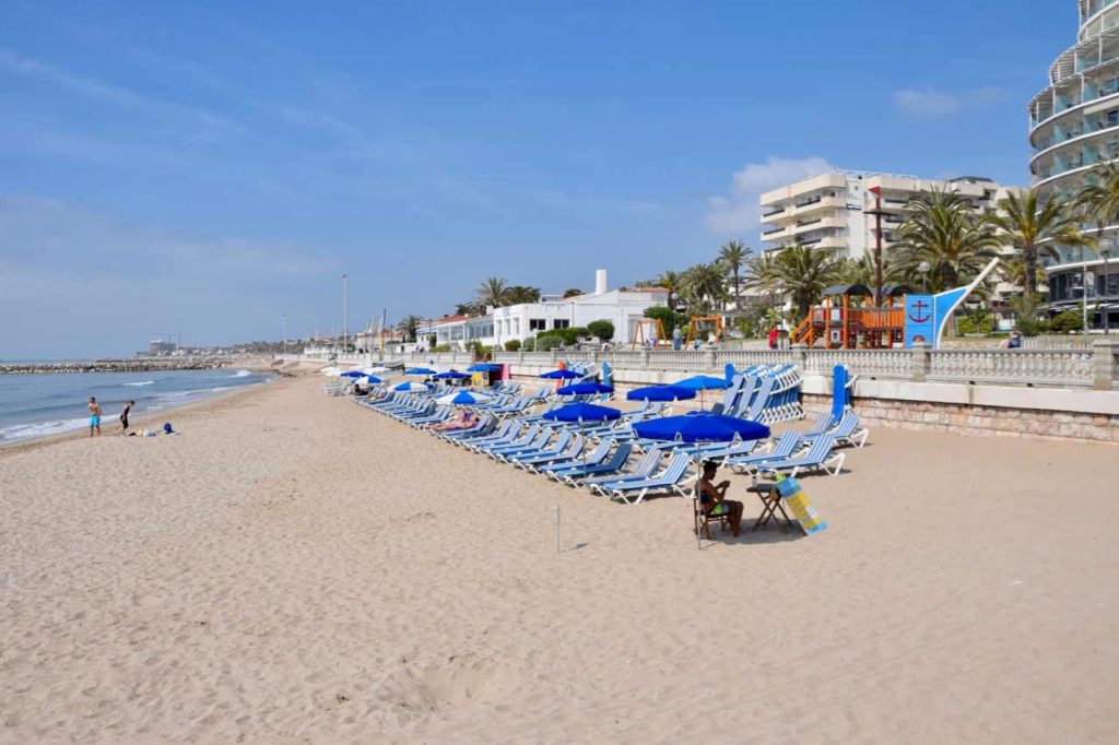 Playa La Bassa Rodona, Sitges